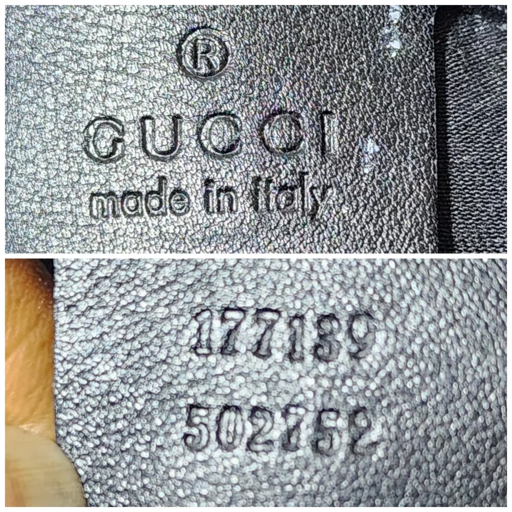 Gucci GG Canvas and Leather Medium Babouska Indy Hobo Bag Black